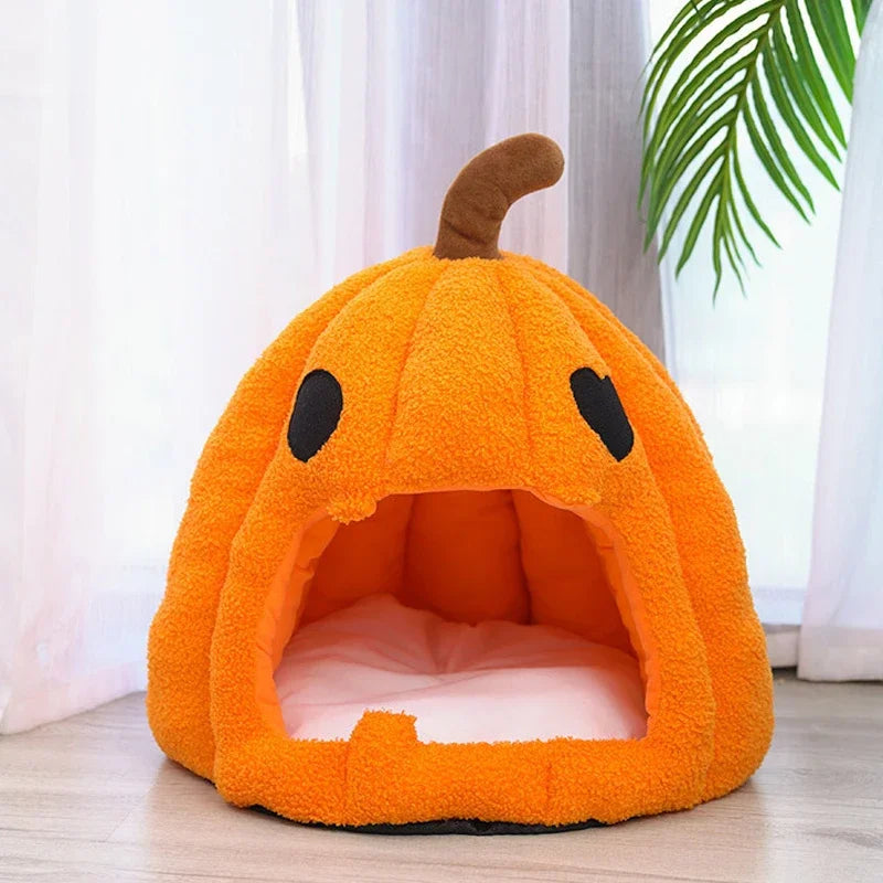 Halloween Pumpkin Pet Cave