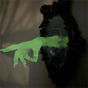 Luminous Glow-in-the-dark 3D Mirror Wall Sculpture