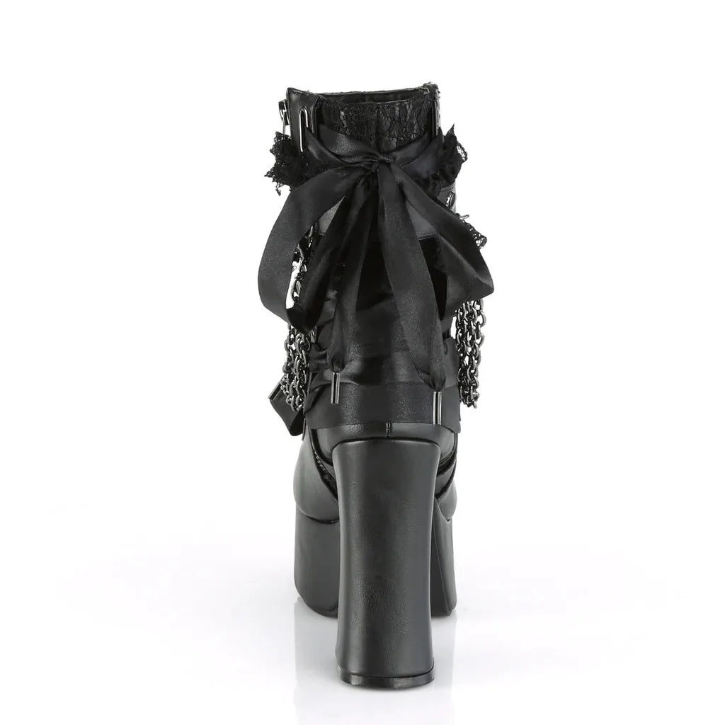 Dark Dreams Chained Platform Boots