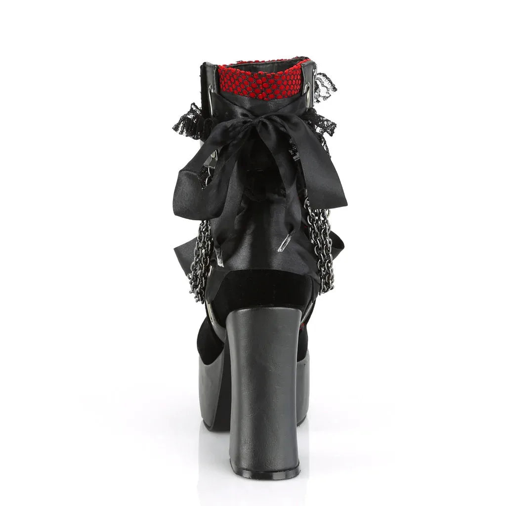 Dark Dreams Chained Platform Boots