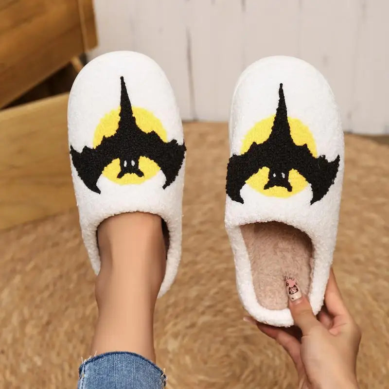 Halloween Cute Cartoon House Slippers