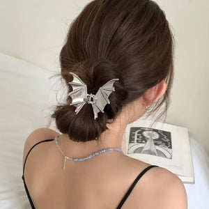 Nightweaver Bat & Spider Hair Clip