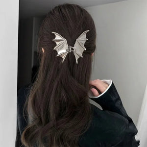 Nightweaver Bat & Spider Hair Clip