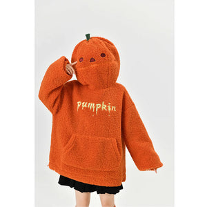 Pumpkin King Oversized Fleece Hoodie