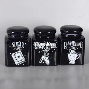 Sugar, Tea & Coffee Magical Kitchen Containers - Mermaid Venom