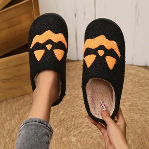 Haunted Halloween Unisex Slippers