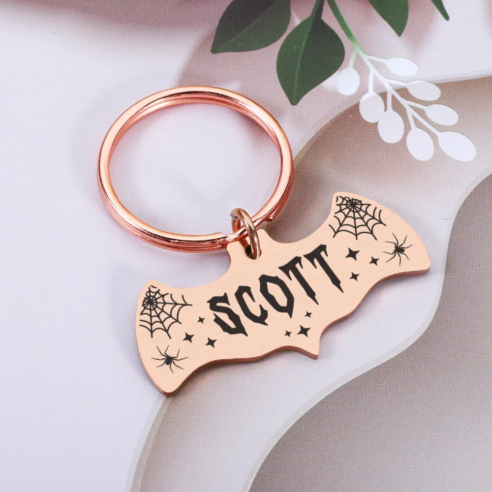 Bat Wing Personalized Pet Tag