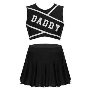 Daddy Mini Pleated Cheerleader Outfit - Mermaid Venom