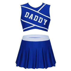 Daddy Mini Pleated Cheerleader Outfit - Mermaid Venom