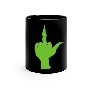 Grinch Middle Finger Coffee Mug - Mermaid Venom