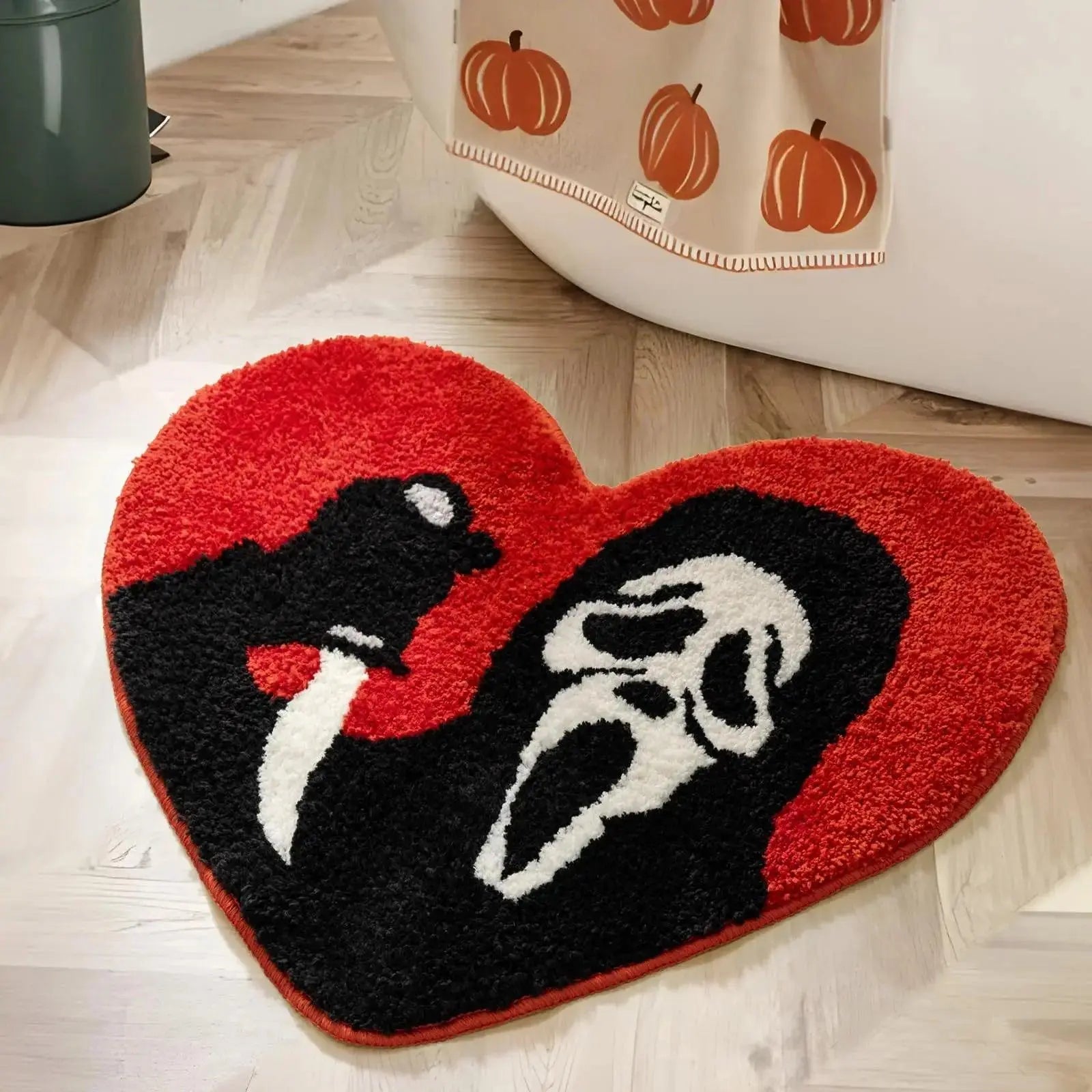 Ghostface Rug Design Heart Me Mr.Ghost Face Rug - Mermaid Venom