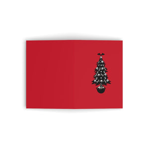 Hexmas Tree Holiday Greeting Card - Mermaid Venom