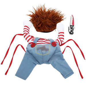 Horror Chucky Halloween Pet Costume - Mermaid Venom