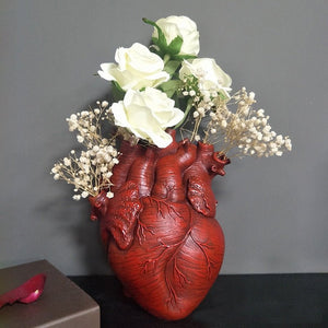 Human Heart Shaped Flower Vase - Mermaid Venom