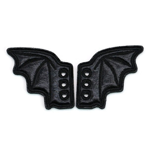 Its Frickin' Bats Shoe Wings (2 piece) - Mermaid Venom