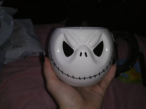 Jack Skellington Pumpkin King Ceramic Pumpkin Coffee Mug - Mermaid Venom