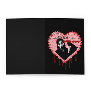 Make You Scream Valentines Day Cards (5 pack) - Mermaid Venom