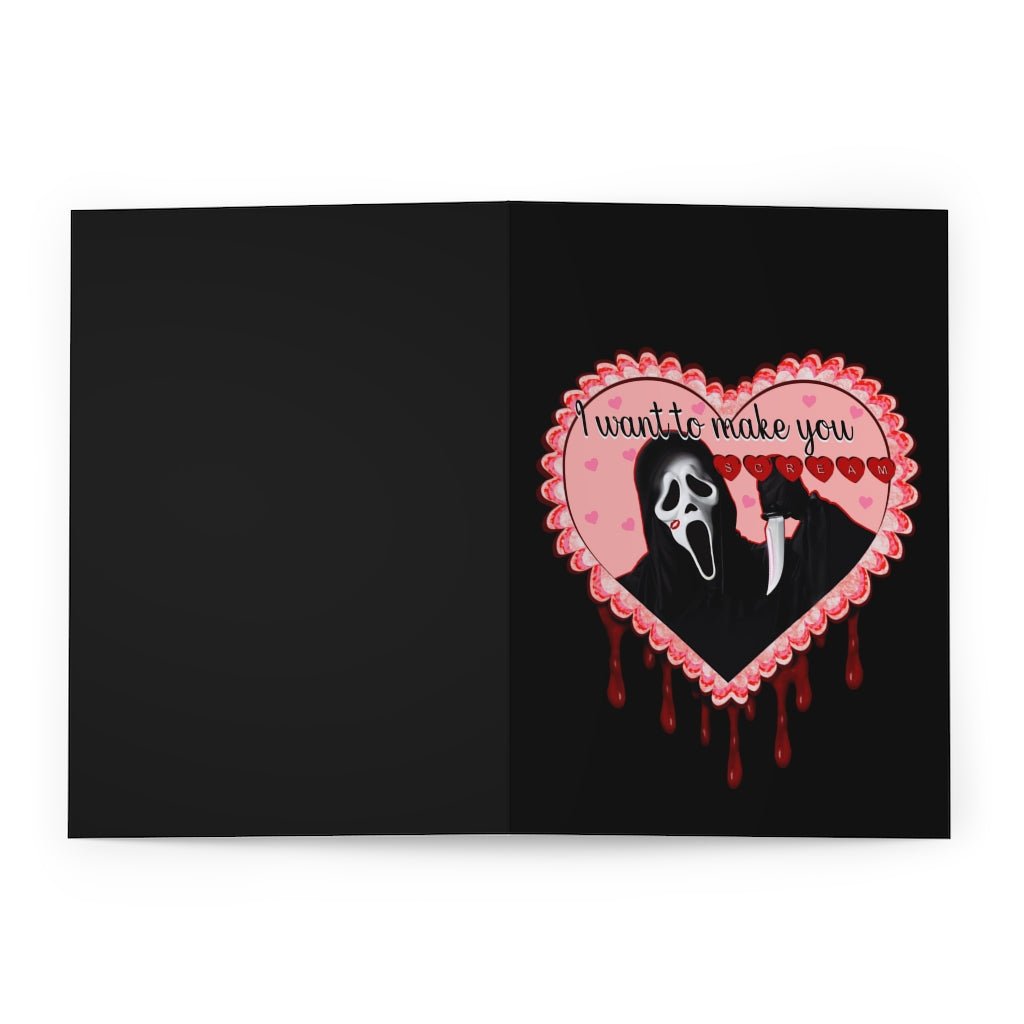 Make You Scream Valentines Day Cards (5 pack)