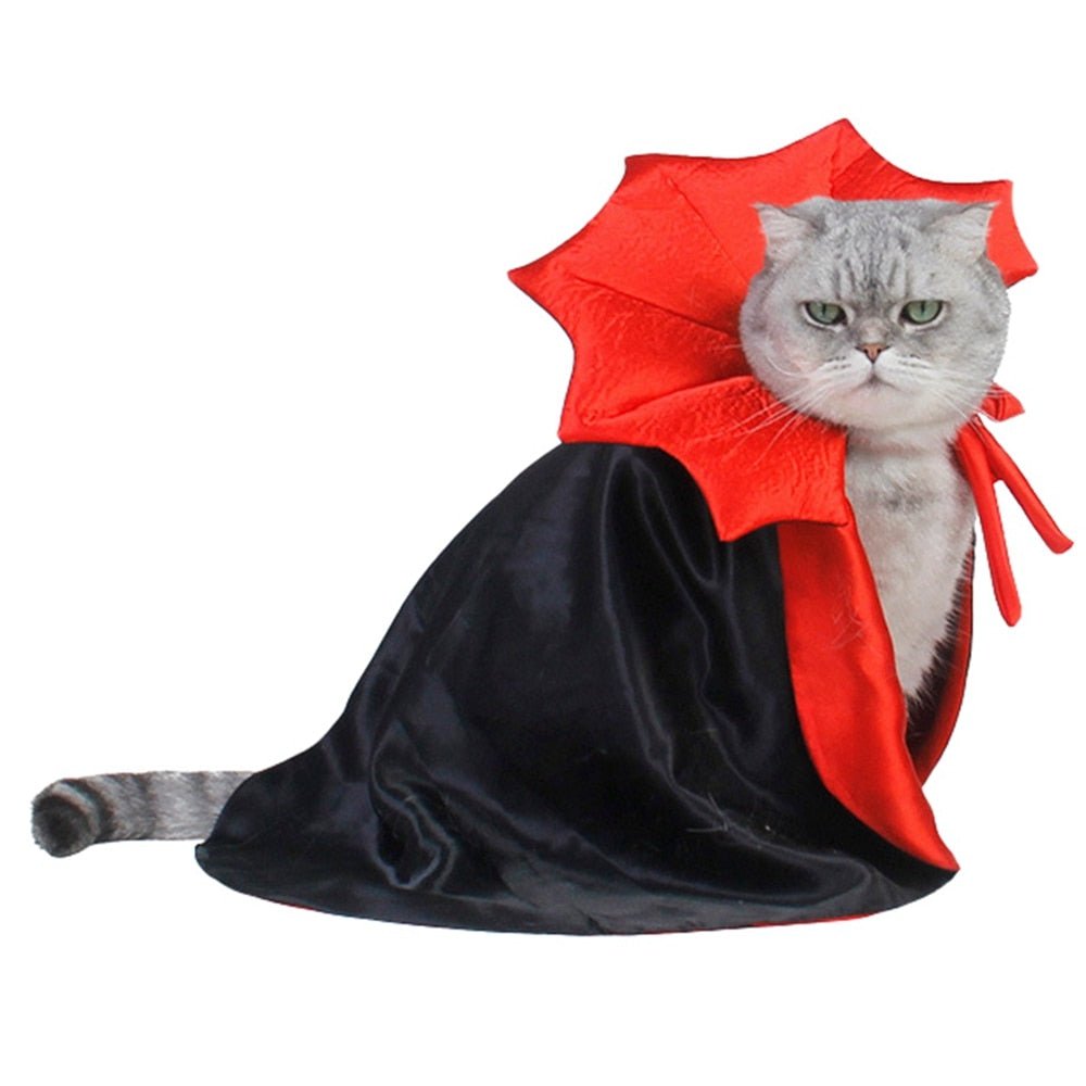 Meowcula Vampire Halloween Cloak For Cats & Dogs - Mermaid Venom