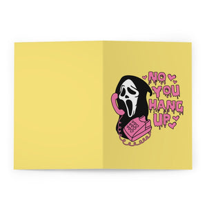 No You Hang Up Valentines Day Horror Cards (5 pack) - Mermaid Venom