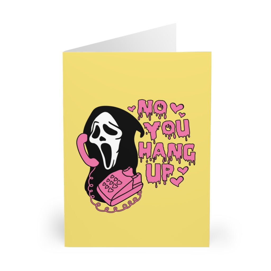 No You Hang Up Valentines Day Horror Cards (5 pack) - Mermaid Venom
