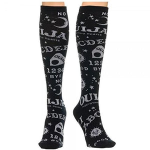 Ouija Board Thigh High Over The Knee Socks - Mermaid Venom