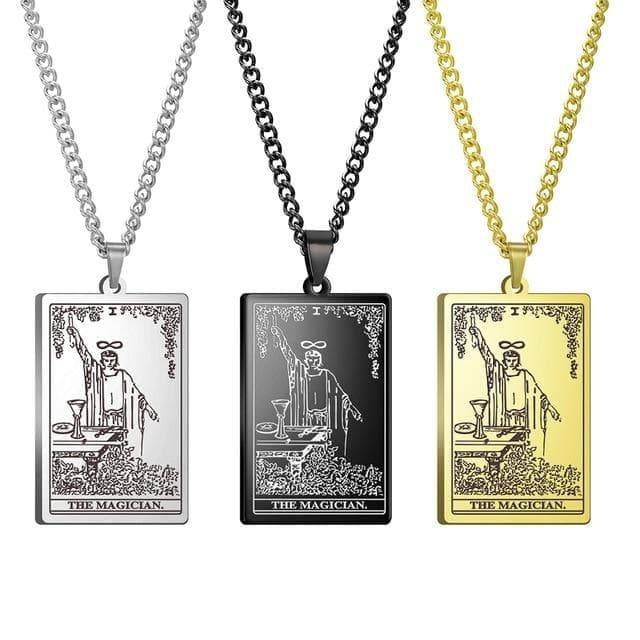 The Lovers Tarot Card Necklace – Magic Hour