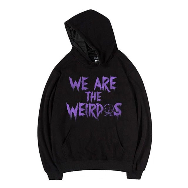We Are The Weirdos Oversized Sweatshirt - Mermaid Venom