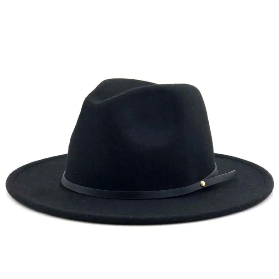 Wide Brim Fall Hat