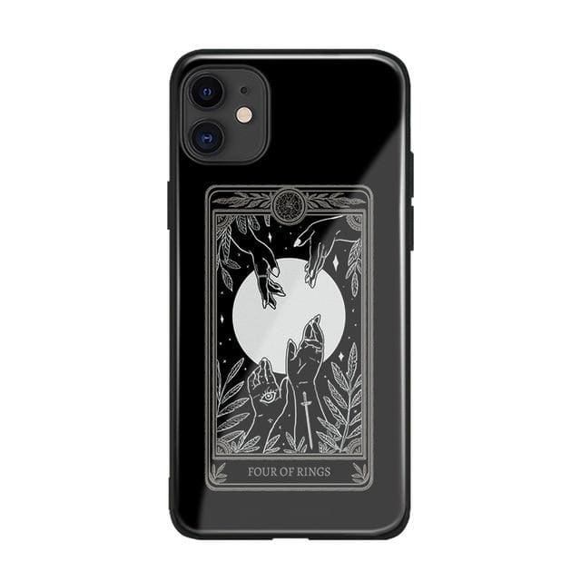 Witches Moon Tarot Card Soft Silicone Phone Case Cover Shell - Mermaid Venom
