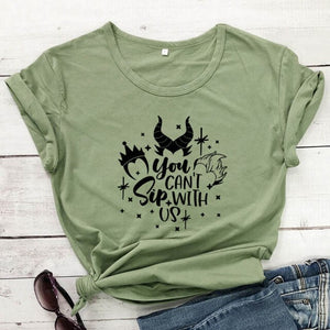 You Can't Sip With Us Tee - Mermaid Venom